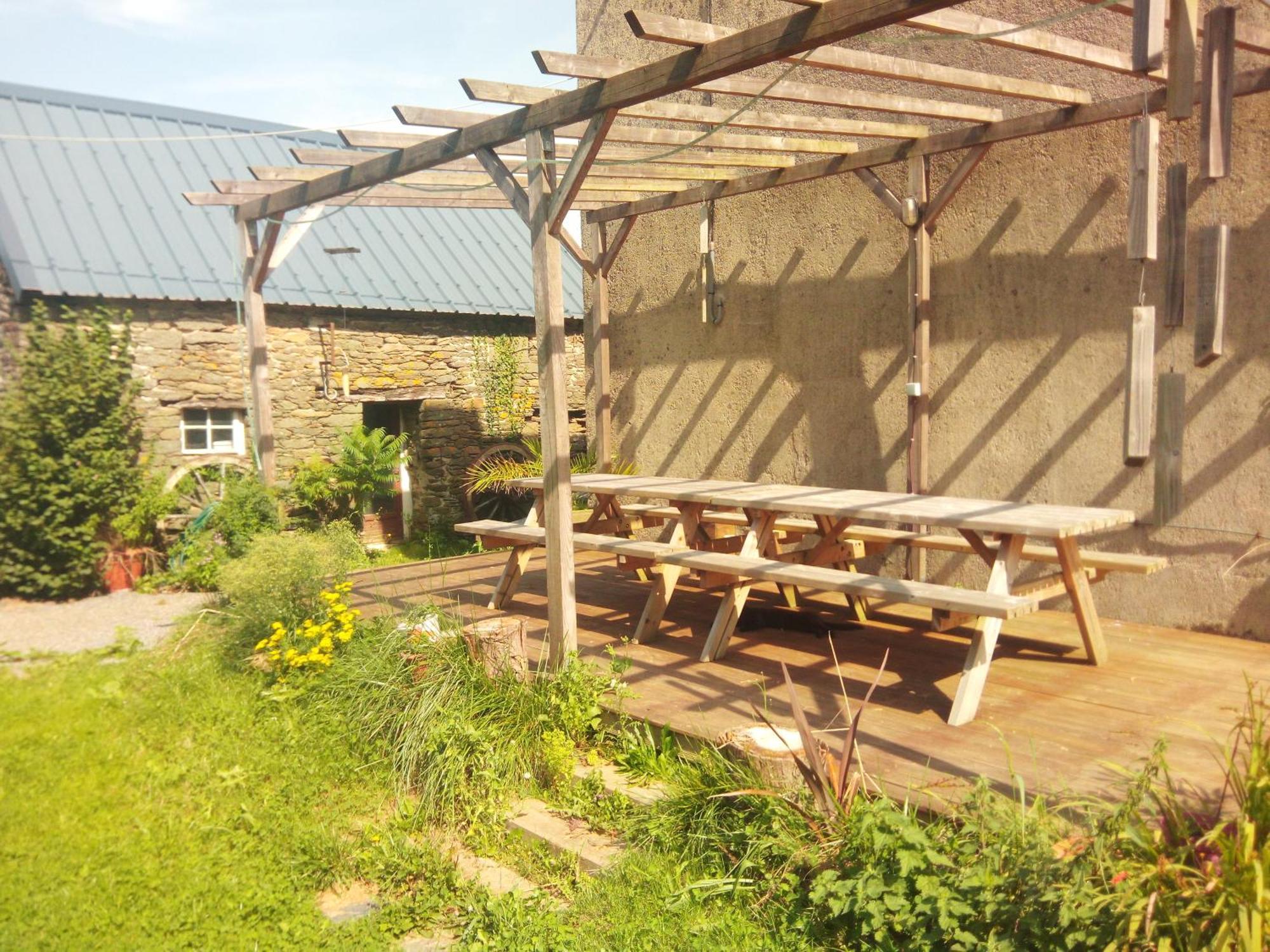 Le Jardin Enchanteur, Chaleureuse Maison D'Hotes Eco-Responsable, Calme Et Accueillante Lopérec Kültér fotó